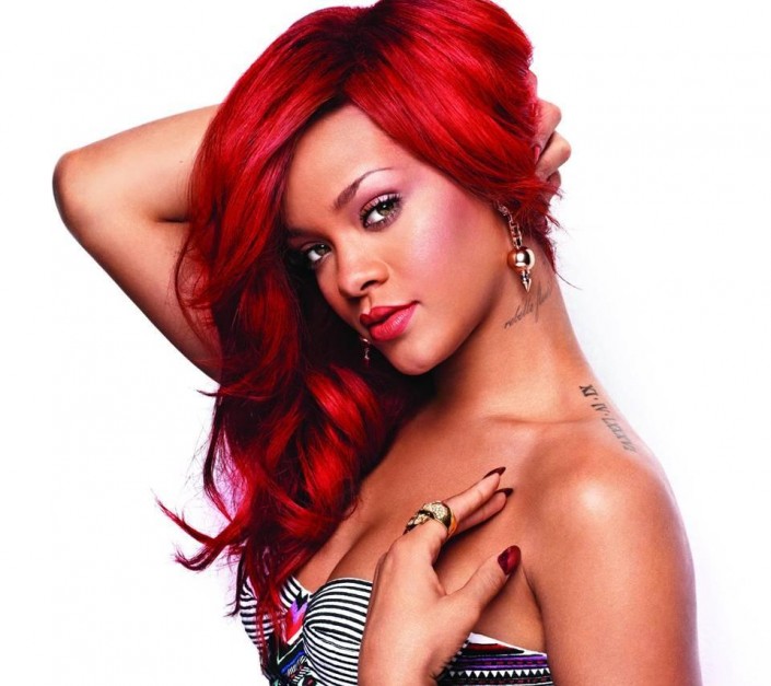 rihanna-red-red-hair